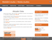 Tablet Screenshot of medialnistudia.cz